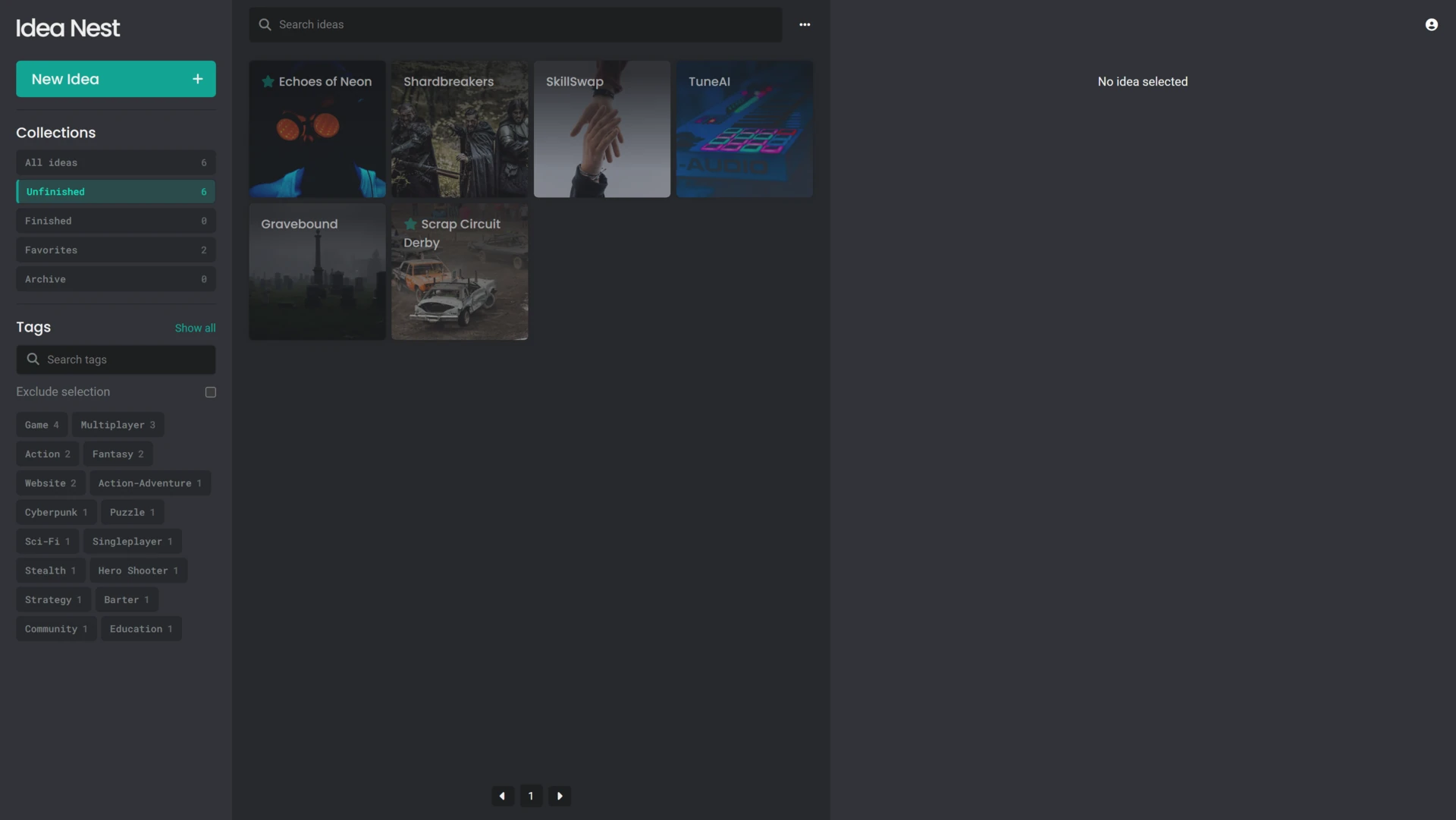 Idea Nest Header